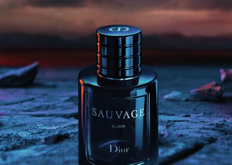 dior sauvage perfume or elixir.